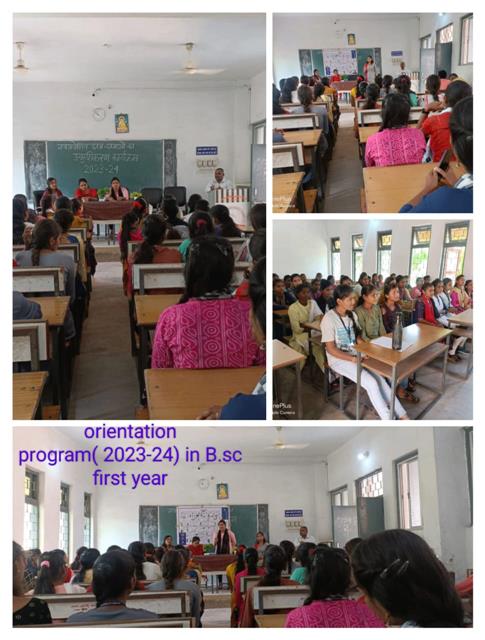 ORIENTATION PROGRAM (2023-24) IN B.Sc. FIRST YEAR